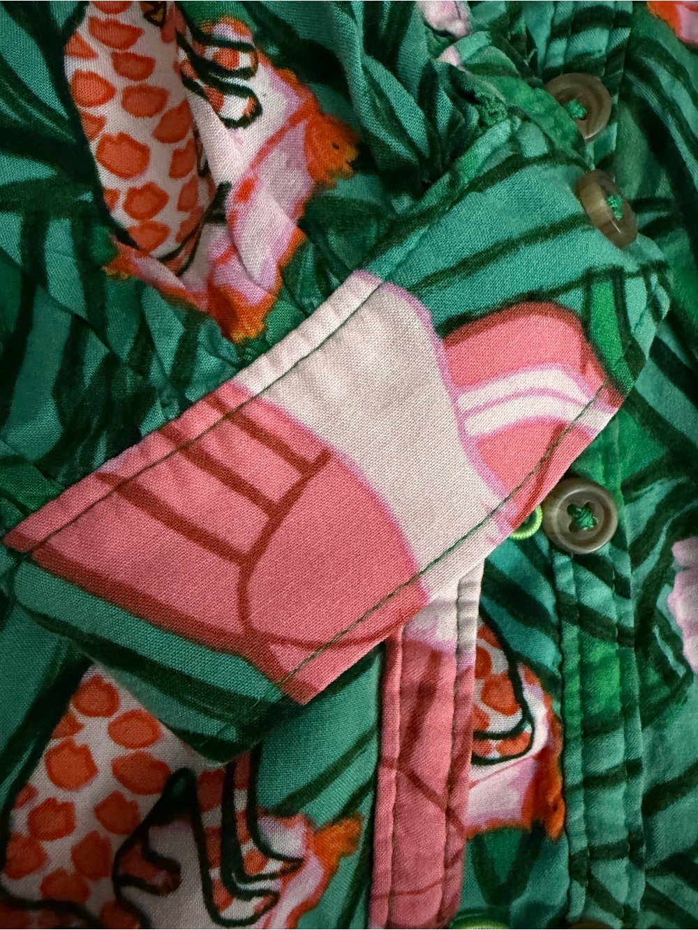Anthropologie Kendra Dandy print button-down shirt - Picture 6 of 7